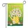 Yellow Polka Dot Watering Can White Daisies Rustic Wood Welcome - Everyday Home Decor Accent Garden Flag - 3