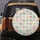 Botanical Squares Floral Sprigs Berries - Home Decor Gift Spare Tire Cover - 5