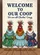 Dressed Chickens 'Welcome To Our Coop' Barn Wall - Farmhouse Home Decor Gift Garden Flag - 6