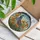California Quail Poppies Tiffany Stained Glass - Intricate Mosaic Jewel Tone Art Stained Glass Suncatcher - 3
