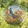 California Quail Poppies Tiffany Stained Glass - Intricate Mosaic Jewel Tone Art Stained Glass Suncatcher - 1