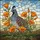 California Quail Poppies Tiffany Stained Glass - Intricate Mosaic Jewel Tone Art Stained Glass Suncatcher - 5