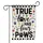 TRUE Love Has Four Paws Paw Print Text - Pet Lover Home Decor Gift Garden Flag - 3