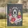 American Pit Bull Terrier Peony Welcome Sign - Home Decor Gift for Pit Bull Lovers Garden Flag - 1