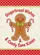 Gingerbread Man Candy Cane Wishes Kisses Christmas Holiday Home Decor Garden Flag - 6