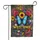 Blue Morpho Butterfly Welcome Golden Gerbera Sunflower Lush Garden - Home Decor Gift Garden Flag - 3