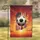 Soccer Ball USA Flag Sunset - Independence Day Gift for Patriotic Sports Fans Garden Flag - 1
