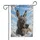 Photorealistic Donkey Welcome Clouds - Home Decor Gift for Donkey Lover Garden Flag - 3