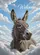 Photorealistic Donkey Welcome Clouds - Home Decor Gift for Donkey Lover Garden Flag - 6