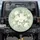 Creamy White Roses Forget-Me-Not Flowers Heart Sage Green Botanical Spare Tire Cover - 1