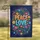 Peace Love Words Flowers Leaves Vines Hearts Starry Dots Home Decor Gift for Everyday Display Garden Flag - 1