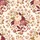 Cream Peach Dusky Rose Bell Blossom Floral Foliage Spare Tire Cover - 6