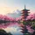 Traditional Japanese Pagoda Mount Fuji Serene Lake Cherry Blossoms - Japan Lover Travel Essentials Spare Tire Cover - 6