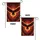 Majestic Bald Eagle Full Flight Fiery Inferno - Wildlife Lover Gift Garden Flag - 4