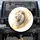 White Lion Head Golden Liquid Waves - Wildlife Enthusiast Gift Spare Tire Cover - 1