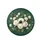 Creamy White Garden Roses Emerald Green Foliage - Home Decor Gift for Nature Lovers Spare Tire Cover - 4