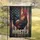 Gamecock Rooster ROOSTER Distressed American Flag - Independence Day Home Decor Garden Flag - 5