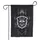 Proud Wolf Head Emblem White Shield - Home Decor Wildlife Lover Gift Garden Flag - 3