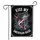 Kiss My American Bass Largemouth Fish American Flag - Independence Day Gift for Anglers Garden Flag - 3