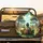 Three Cartoon Frogs Top Hat Bow Ties Carriage - Nature Lover Gift Spare Tire Cover - 2