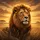 Majestic Male Lion Golden Savanna Sunset Acacia Trees African Landscape - Wildlife Lover Gift Spare Tire Cover - 6