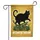 Black Cat Rattlesnake 'OH LAWD HE TREADIN'' - Humor Gift for Cat Lovers Garden Flag - 3
