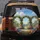Sun-Drenched Garden Vista Floral Blooms Stone Arch Climbing Vines - Home Decor Gift for Garden Enthusiast Spare Tire Cover - 5