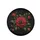 Deep Red Rose Floral Bloom with Emerald Green Leaves - Garden Lover Everyday Accent Spare Tire Cover - 4