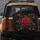 Deep Red Rose Floral Bloom with Emerald Green Leaves - Garden Lover Everyday Accent Spare Tire Cover - 5