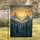 Majestic Misty Pine Forest Mountain Range Golden Sunrise Sunset Glow - Nature Lover Gift Garden Flag - 1