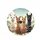 Five Alpacas Rolling Hills Sky Adventure Alpaca Lover Gift Spare Tire Cover - 4