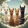 Five Alpacas Rolling Hills Sky Adventure Alpaca Lover Gift Spare Tire Cover - 6