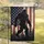 Bigfoot American Flag Pine Trees - Patriotic Home Decor Gift for Bigfoot Lover Garden Flag - 5