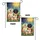 Happy Smiling Dogs Garden Flowers Day Night Sky - Joyful Home Decor Gift for Dog Lovers Garden Flag - 4