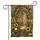 Welcome Text Sunflowers Marigolds Climbing Roses Garden Gate - Home Decor Gift Garden Flag - 3