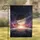 Cosmic Sunrise Planet Horizon Nebula - Space Lover Home Decor Gift Garden Flag - 1