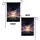 Cosmic Sunrise Planet Horizon Nebula - Space Lover Home Decor Gift Garden Flag - 4