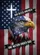 Bald Eagle Christian Cross God Bless America American Flag Independence Day Home Decor Garden Flag - 6