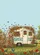 Vintage Teardrop Camper Lush Wildflower Garden Butterflies - Outdoor Lover Home Decor Gift Garden Flag - 6