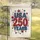 USA 250 Years Stars - 250th Anniversary Independence Day Gift for Veterans Garden Flag - 5