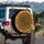 Leopard Print Rosettes Spots - Wildlife Vehicle Decor Spare Tire Cover - 3
