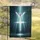 Luminous Christian Cross White Dove Celestial Light Rays Faith Home Decor Gift Garden Flag - 5