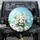 White Daisies Sunny Yellow Centers Large Small Buds Green Stems - Nature Lover Gift Spare Tire Cover - 1