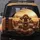 Five Fluffy Poodle Dogs Golden Hour Journey - Travel Adventure Gift Spare Tire Cover - 5