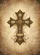 Antique Gold Filigree Coptic Orthodox Cross - Spiritual Home Decor Gift for Believers Garden Flag - 6