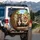 Smiling Pit Bull Dogs Car Interior - Dog Lover Everyday Gift Spare Tire Cover - 3