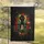Raised Fist Black History Month - Cultural Pride Empowerment Celebration Garden Flag - 5