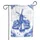 Dutch Windmill Quaint Village Waterway Classic Sailboat - Home Decor Gift for Delft Art Lovers Garden Flag - 3