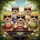 Five Sunglass Cats Driving Car - Road Trip Adventure Cat Lover Gift Spare Tire Cover - 6