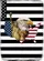 Golden Bald Eagle Statue of Liberty Liberty Bell US Map - Independence Day Gift Garden Flag - 6